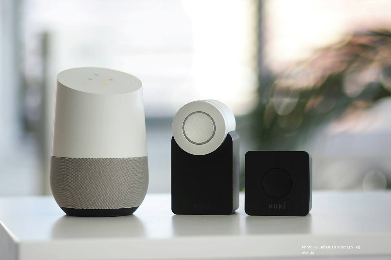 Smart Home Devices on the table