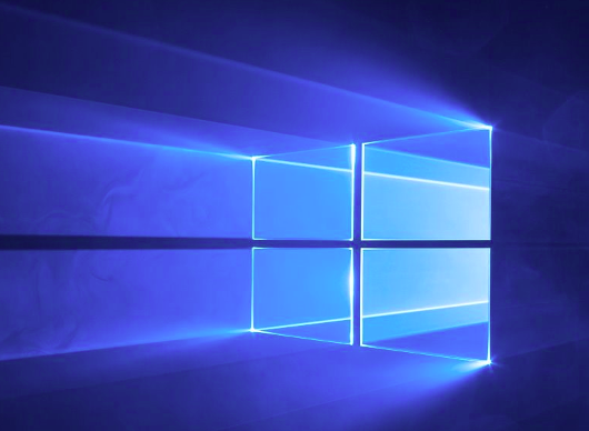 Customized Windows Desktop with widgets and dark theme