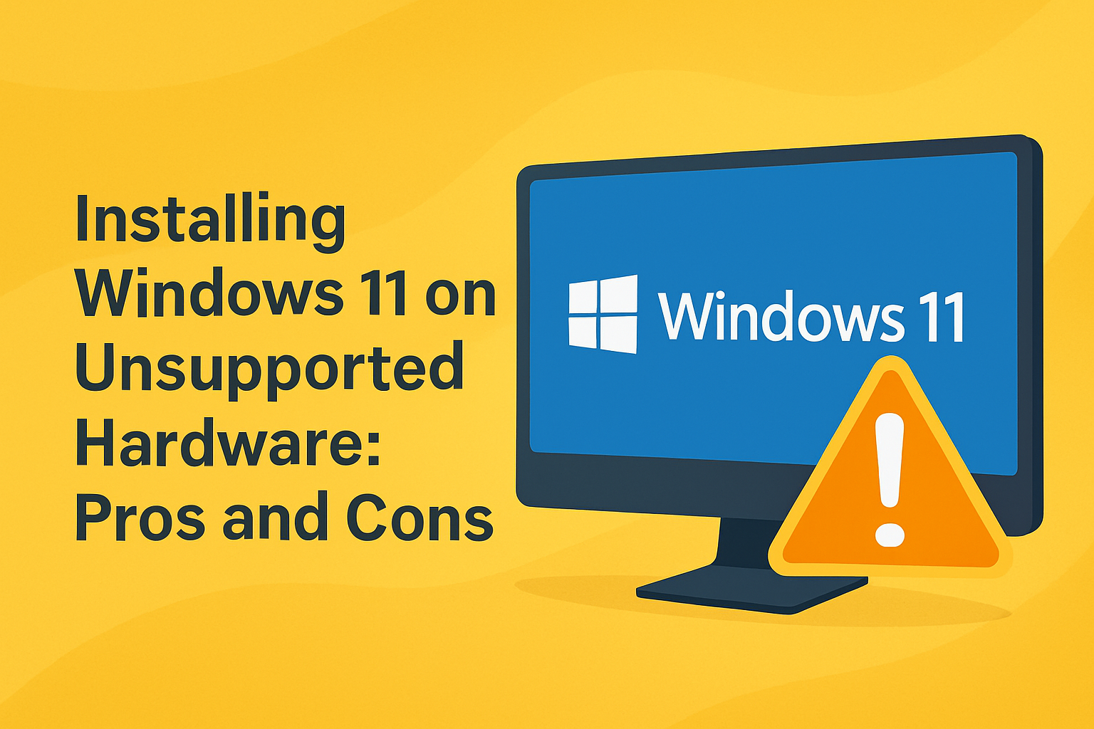 Windows 11 installation on older PC
