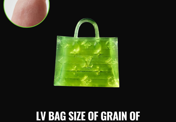 The World’s Tiniest Louis Vuitton Bag—Smaller than a Grain of Salt—Sells for $61,000