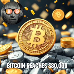 Bitcoin hits 80K